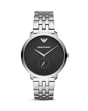 Emporio Armani Stainless Steel Single Sub-dial Watch, 42mm