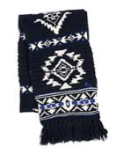 Polo Ralph Lauren Wool & Nylon Geometric Ski Scarf