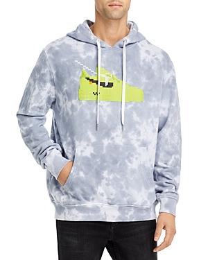 8 Bit By Mostly Heard Rarely Seen Tie Dye Volt Graphic Hoodie
