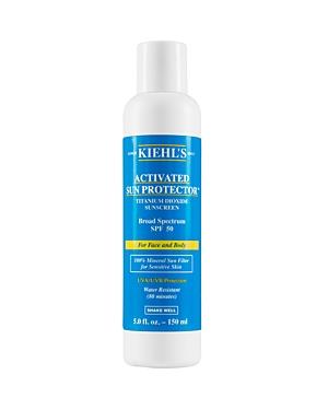 Kiehl's Since 1851 Activated Sun Protector For Face & Body Broad Spectrum Spf 50 5 Oz.
