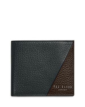 Ted Baker Colorblock Leather Bifold Wallet