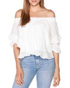 Belldini Ruffled Off-the-shoulder Top