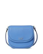 Kate Spade New York Roulette Small Pebble Leather Saddle Crossbody