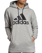 Adidas Badge Of Sport Fleece Hooded Sweatshirt