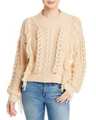 525 Braided Cable Sweater