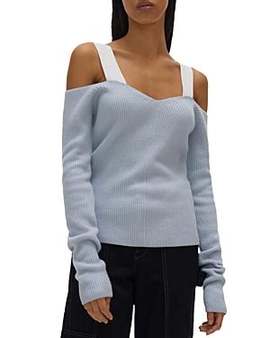 Helmut Lang Cold Shoulder Sweater