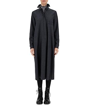 Max Mara Pania Belted Midi Shirt Dress