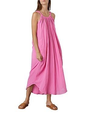 Velvet By Graham & Spencer Reese Bow Back Cotton Midi Dress
