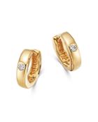 Bloomingdale's Diamond Hoop Earrings In 14k Yellow Gold, 0.40 Ct. T.w. - 100% Exclusive