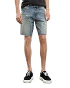 The Kooples Faded Regular Fit Jeans Shorts