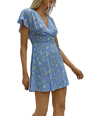 French Connection Shanti Wrap Mini Dress