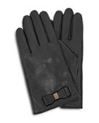 Ted Baker Bblake Bow Detail Leather Gloves