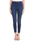 Liverpool Bridget Skinny Ankle Jeans In Griffith Super Dark