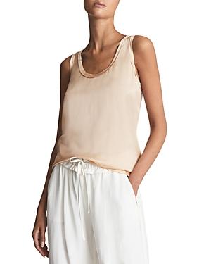 Reiss Riley Silk Blend Tank Top