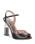 Moschino Women's Salt & Pepper Shaker Heeled Sandals