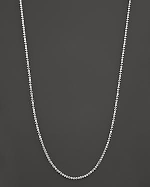 Diamond Tennis Necklace In 14k White Gold, 20.20 Ct. T.w.
