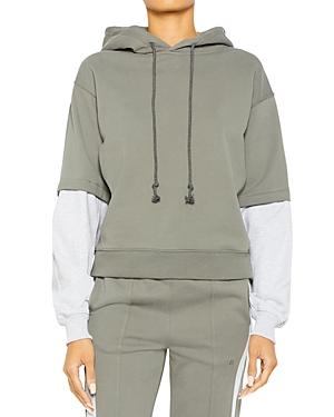 Helmut Lang Layered Colorblock Hoodie