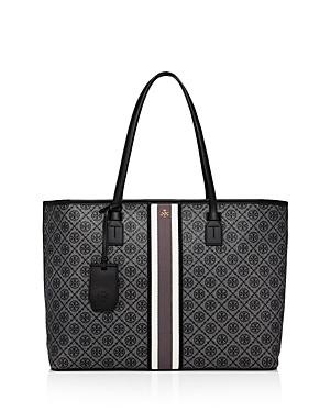 Tory Burch T Monogram Coated Canvas Tote