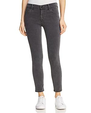 J Brand 835 Mid Rise Capri Jeans In Dust