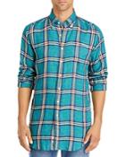 Sid Mashburn Plaid Slim Fit Button Down Shirt