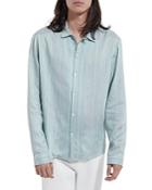 The Kooples Grazioso Long Sleeve Button Front Shirt