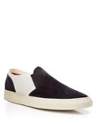 Buttero Suede Two Tone Slip On Sneakers