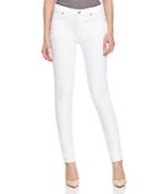 7 For All Mankind Skinny Jeans In Clean White