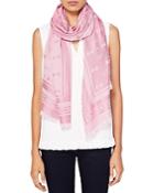 Ted Baker Aubre Bow Detail Jacquard Scarf