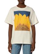 Sandro Tournesol Organic Cotton Printed Tee