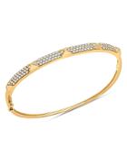 Bloomingdale's Diamond Pave Bangle Bracelet In 14k Yellow Gold, 1.0 Ct. T.w. - 100% Exclusive