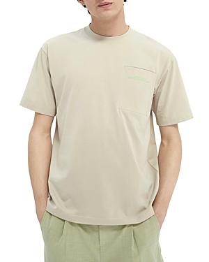 Scotch & Soda Mercerized Cotton Pocket Tee