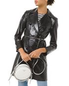 Michael Michael Kors Patent-leather Trench Coat