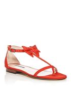 Sjp By Sarah Jessica Parker Tots Grosgrain T-strap Bow Sandals