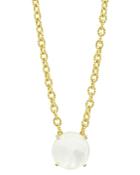 Freida Rothman Full Moon Simulated Pearl Pendant Necklace, 16-18