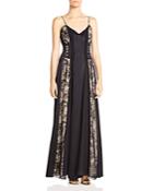 Haute Hippie Soul Of The World Embellished Silk Gown