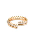 Nouvel Heritage 18k Rose Gold Vendome Lace Simple Full Diamond Ring