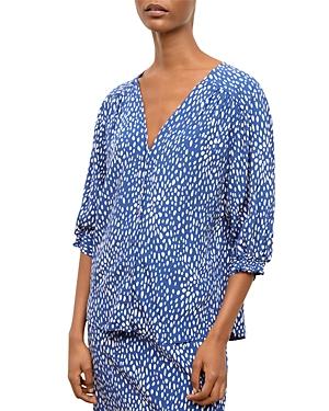 Gerard Darel Noelan Printed Blouse