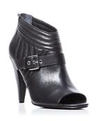 Sigerson Morrison Open Toe Booties - Myla Quilted High Heel