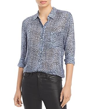 Rails Josephine Animal Print Button Down Shirt