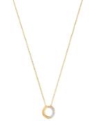 Bloomingdale's Diamond Circle Pendant Necklace In 14k Textured Yellow Gold, 18* - 100% Exclusive