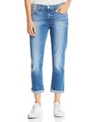 Paige Brigitte Tapered Jeans In Madera