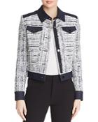 Elie Tahari Gwyneth Tweed Jacket
