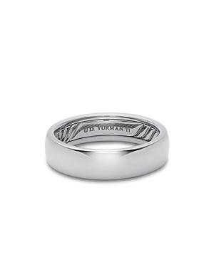 David Yurman Men's Gray Titanium 6mm Classic Band