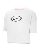 Nike Cropped Logo T Shirt
