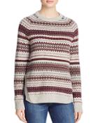 Barbour Felted Fair Isle Sweater