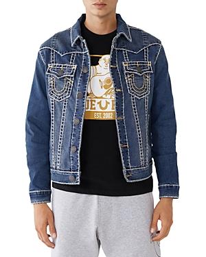 True Religion Jimmy Super T Western Style Denim Jacket