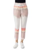 B Collection By Bobeau Pascale Tie-dyed Cropped Pants