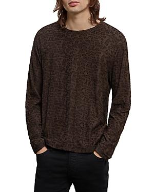 John Varvatos Collection Jacquard Long Sleeve Tee