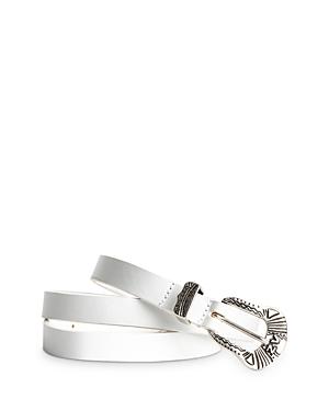 Zadig & Voltaire Women's Alta Buckle Belt