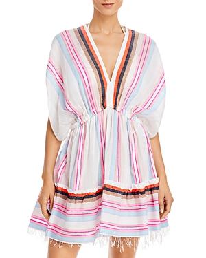 Lemlem Bandira Short Dress Cover-up